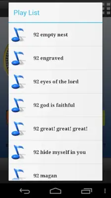 All Christian Songs android App screenshot 0