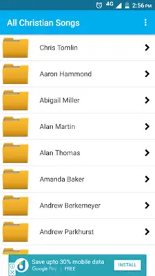 All Christian Songs android App screenshot 2